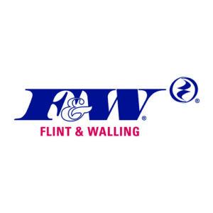 F&W Flint & Walling Logo carried by Wellmaster Well Water Environmental products