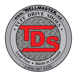 Wellmaster Tuff Drive Shoes Lead Free made in canada carried by Wellmaster Well Water Environmental products