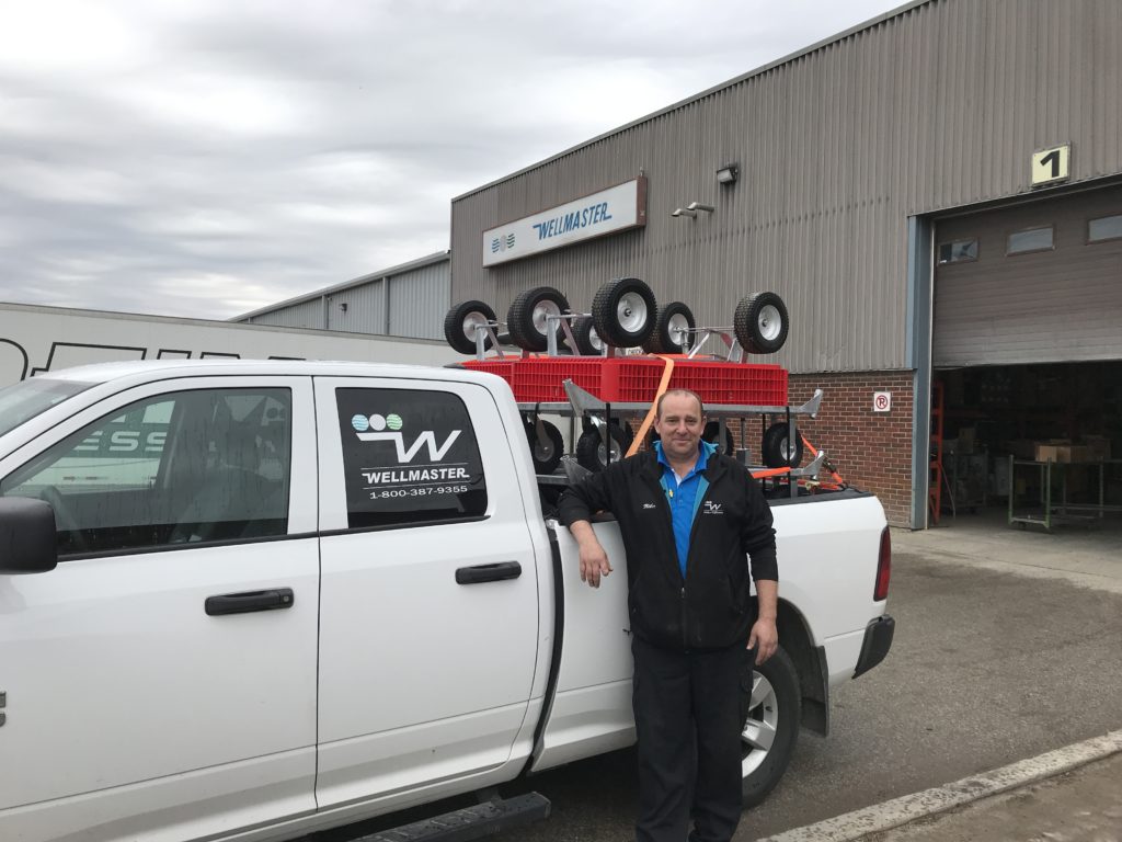 Wellmaster truck delivers to Help Norfarms program